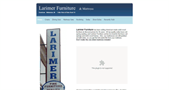 Desktop Screenshot of larimerfurniture.com
