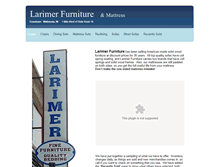 Tablet Screenshot of larimerfurniture.com